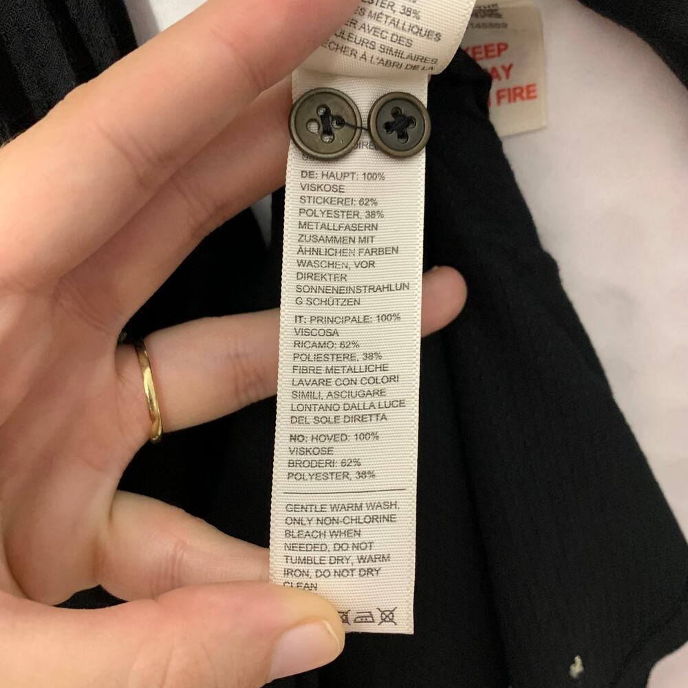 Fat Face Madagan Celestial Long Sleeve Dress NWT Sz 4 Embroidered Knee Length - Picture 9 of 10